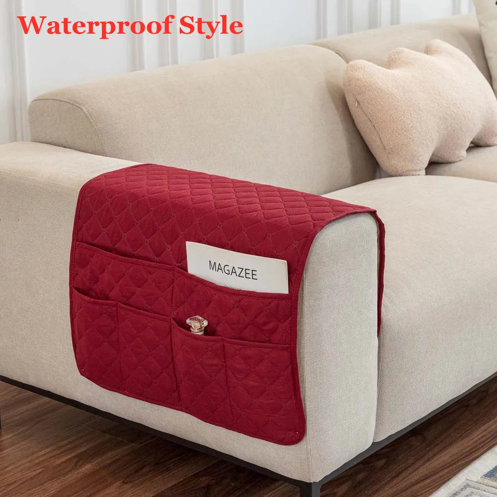 Housse d'Accoudoir Multi Rangements