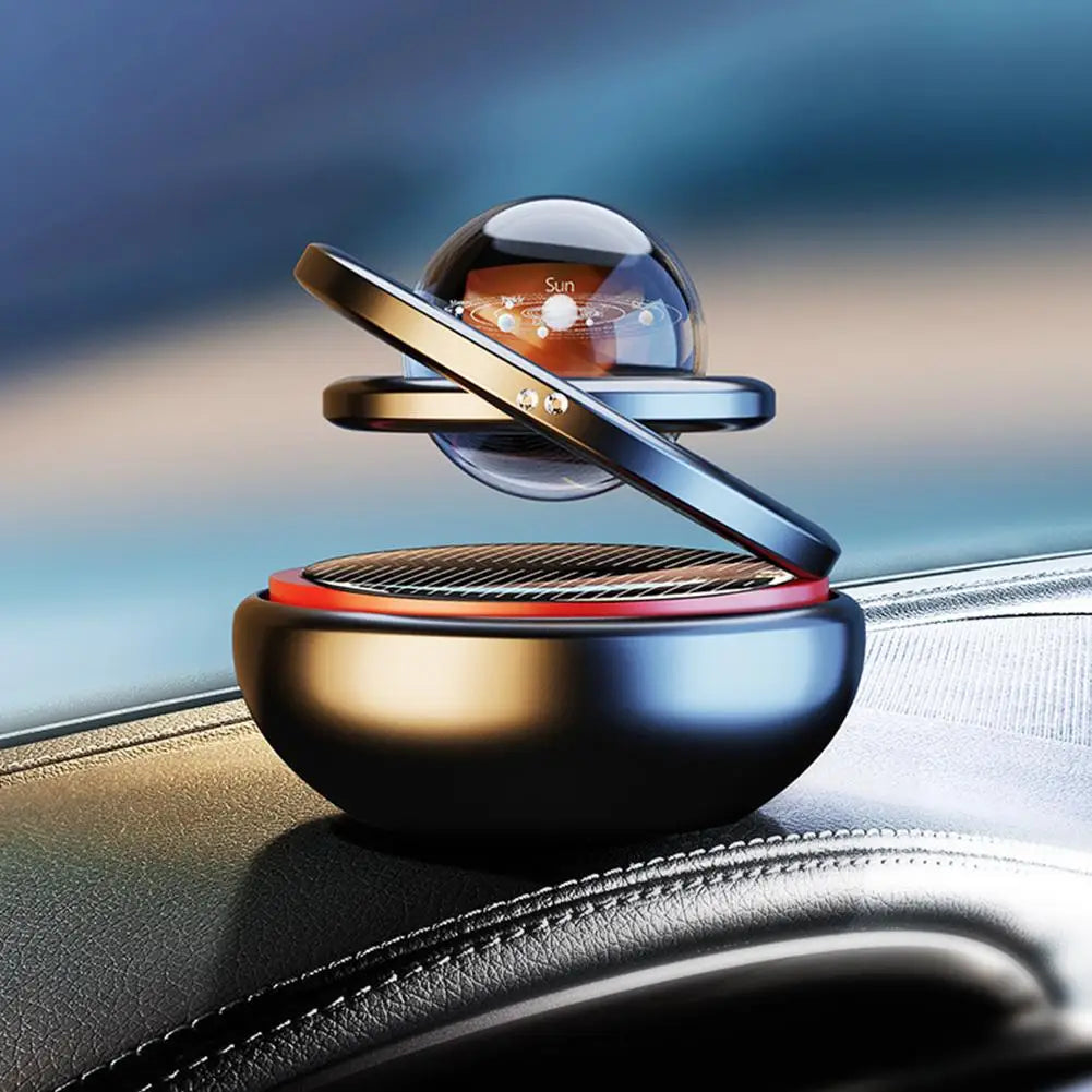Diffuseur de Voiture d'Aromathérapie à Rotation Solaire