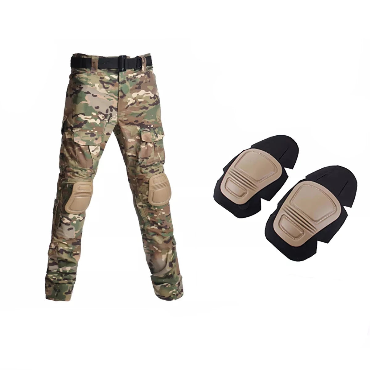 Pantalon Tactique avec Genouillère de Protection