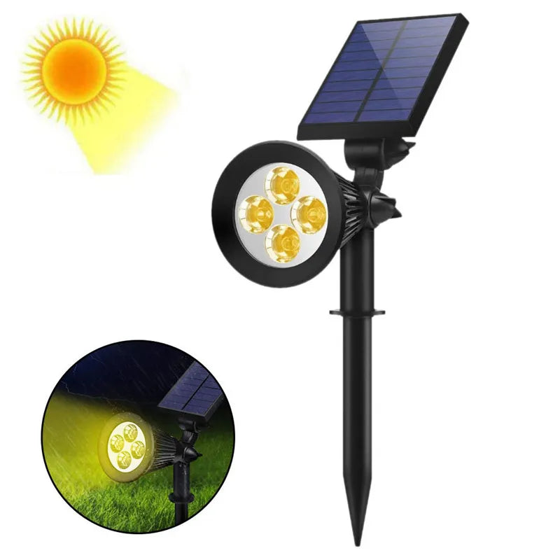 Lot de 2 Spots Solaires