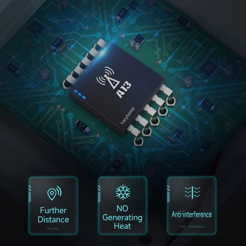 Carillon sans-fil auto-alimenté et waterproof