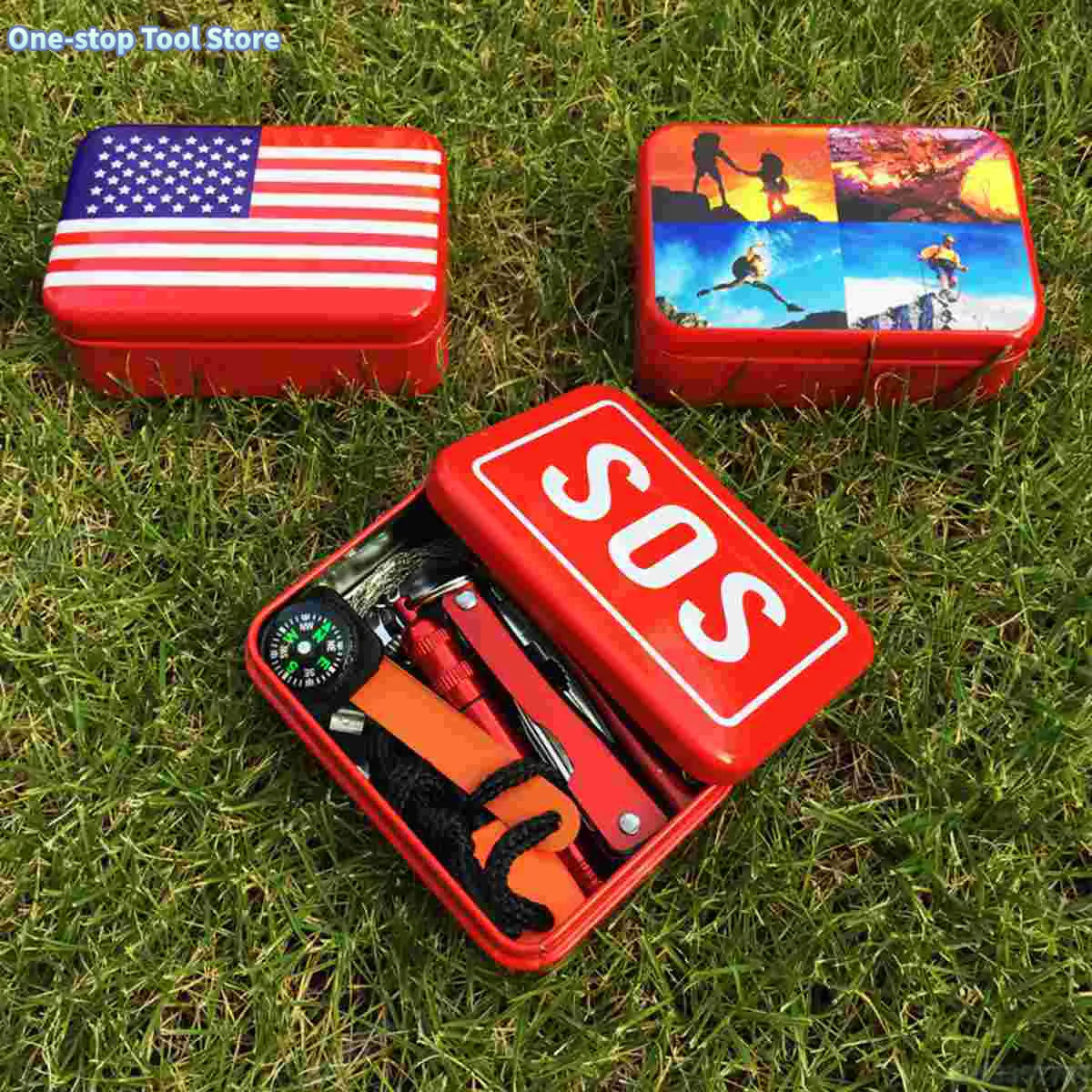 Kit de Survie 6PCS - Aventure & Sécurité