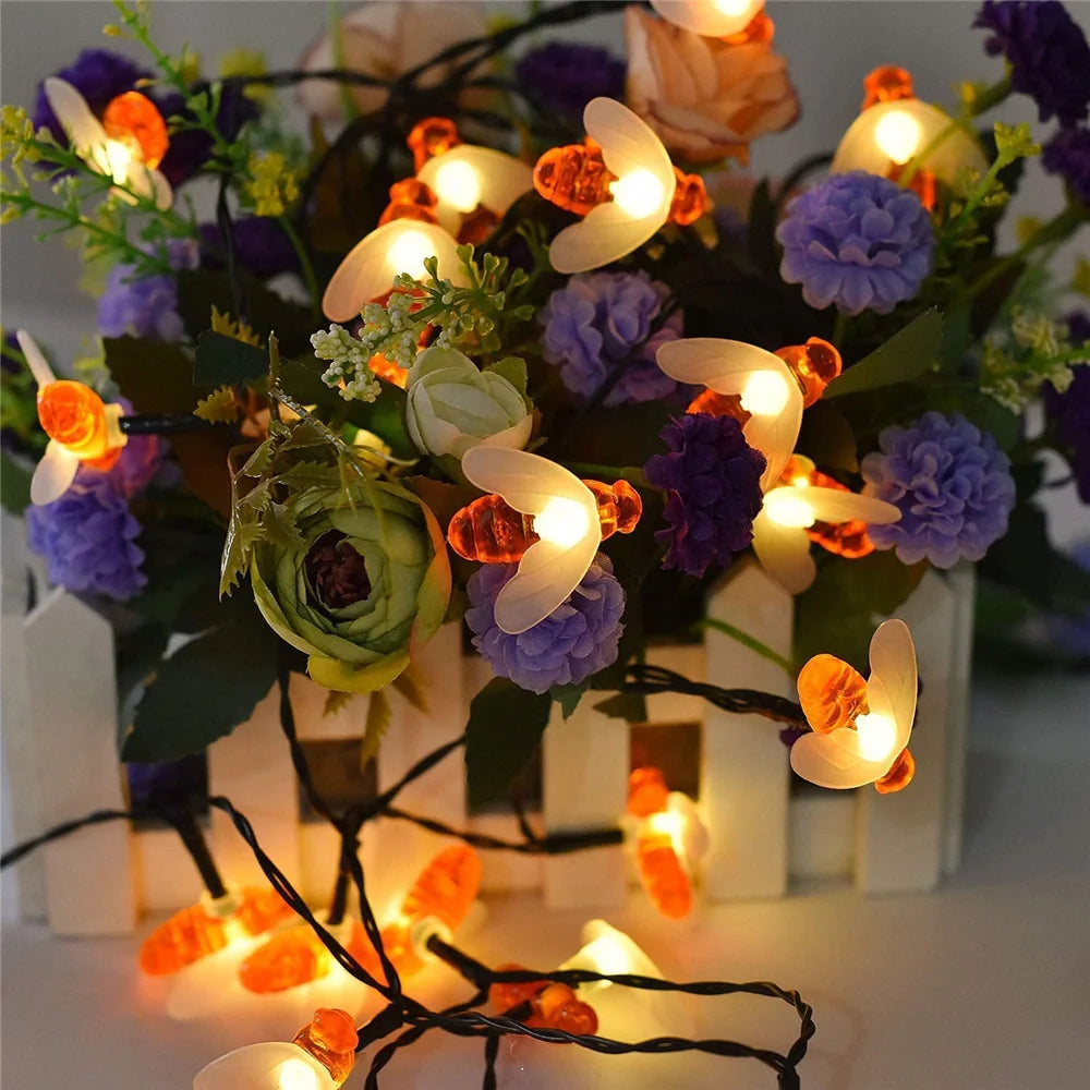 Guirlande Solaire Petites Abeilles