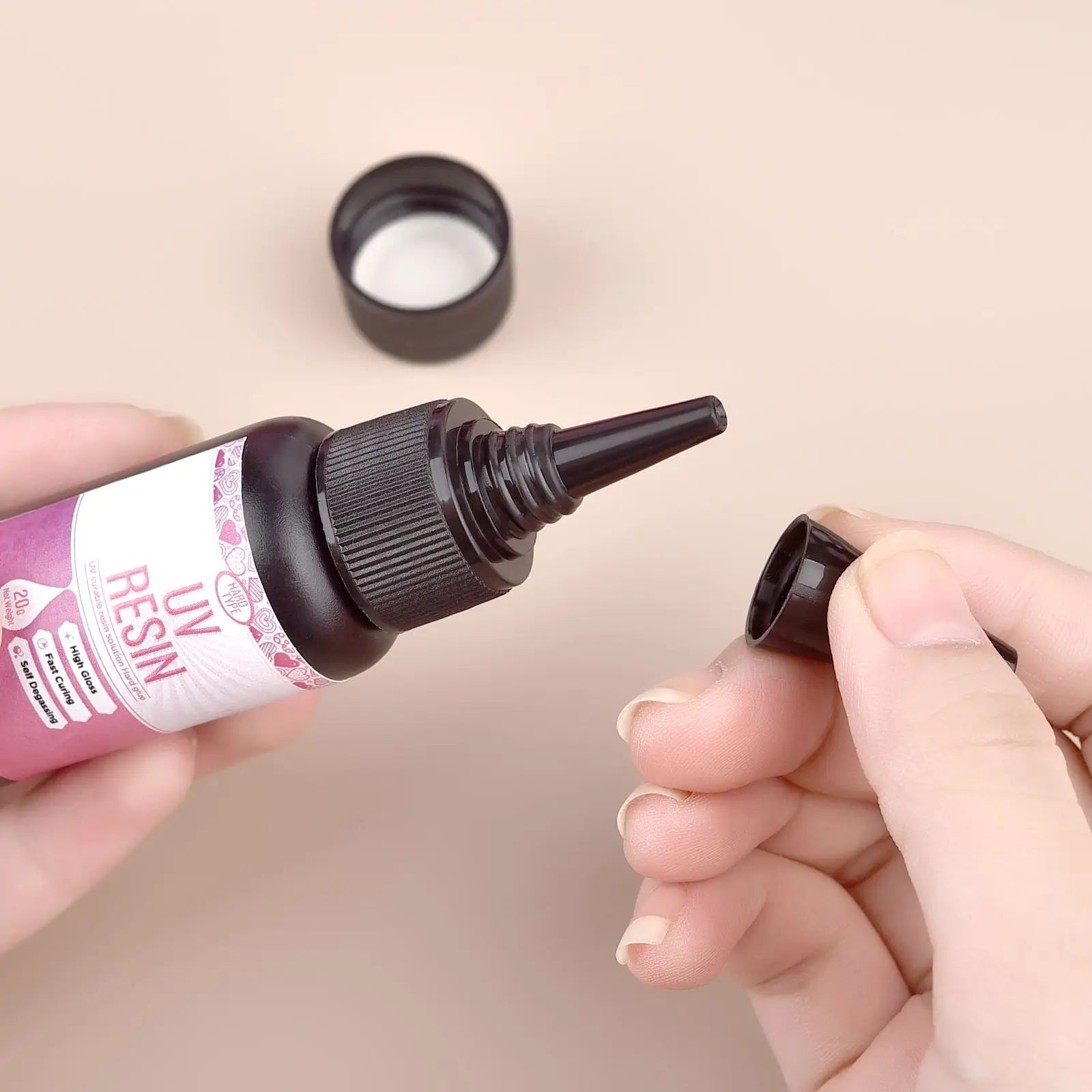 Colle Résine Epoxy 200g + Lampe UV OFFERTE - Bricolage, DIY....