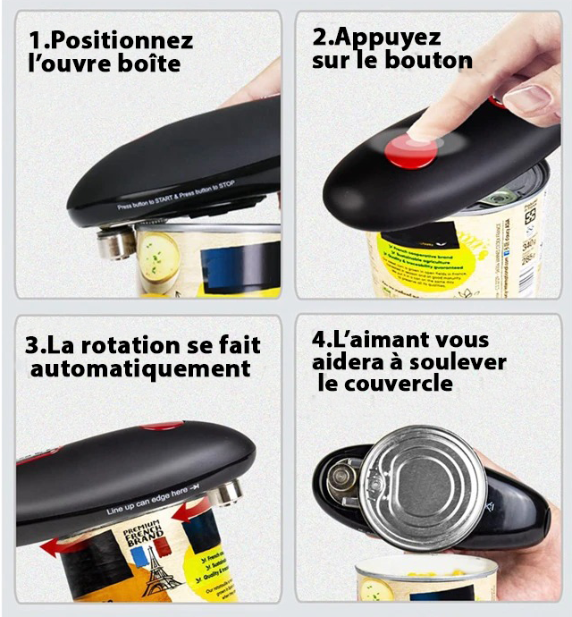 Ouvre Boite Automatique - Sécurité +
