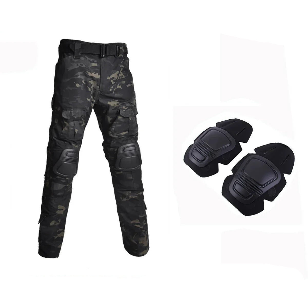 Pantalon Tactique avec Genouillère de Protection