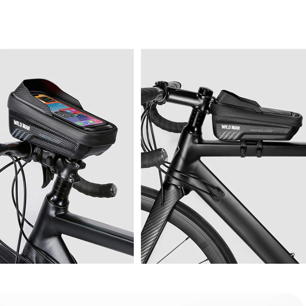 Pochette vélo smartphone 2 en 1
