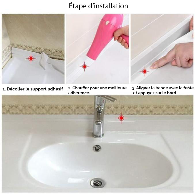 Bande d'étanchéité autocollante
