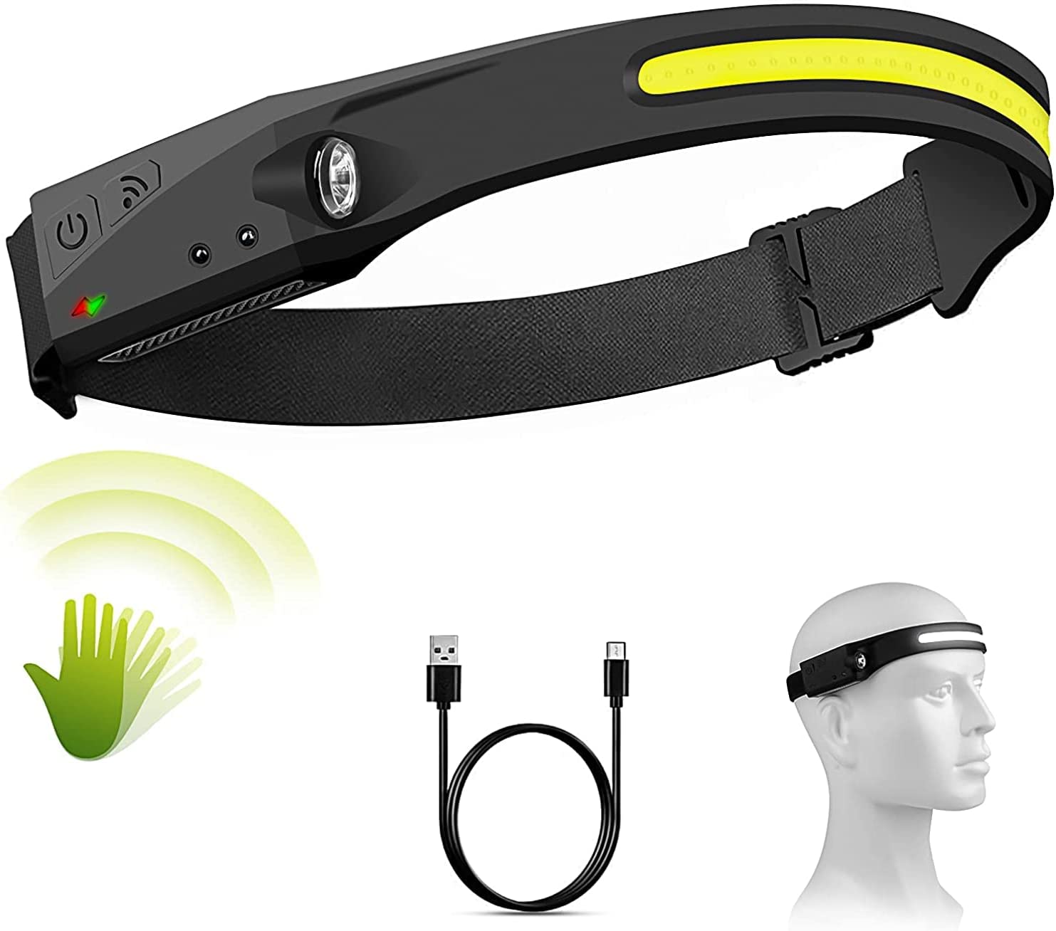 Lumiflex - Lampe frontale tactile