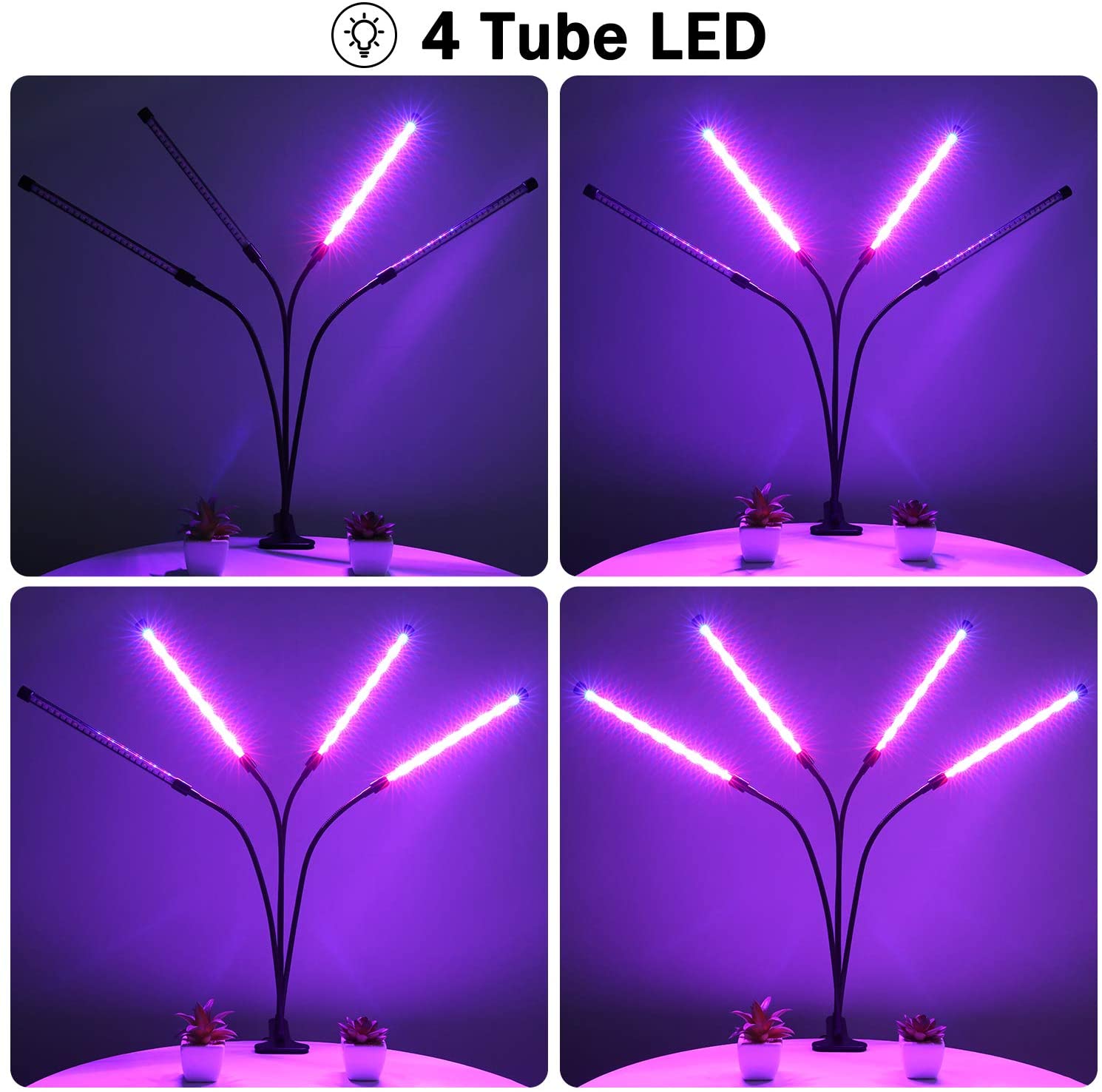 Lampe Horticole à LED 360°