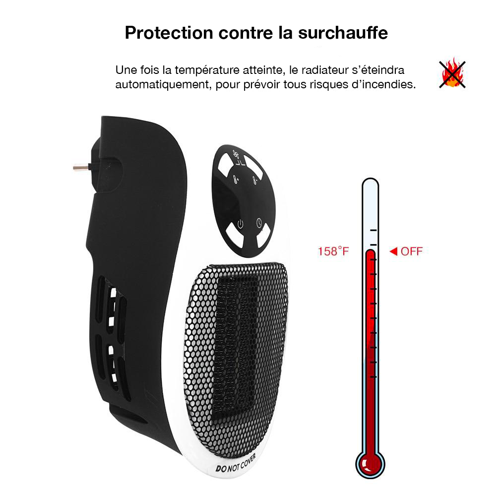 Mini radiateur électrique