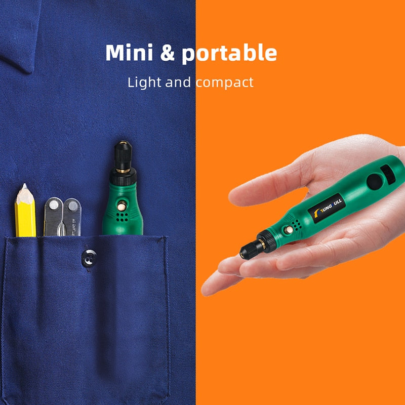 Mini perceuse 3 en 1