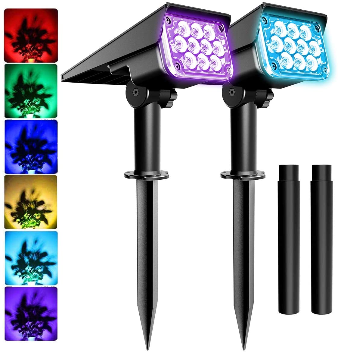 1 ACHETÉ = 1 OFFERT ! Projecteur LED Solaire