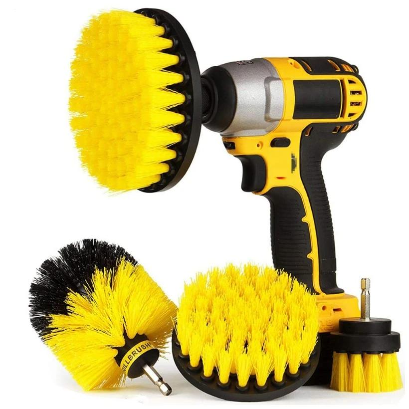 Brosses de nettoyage pour perceuse