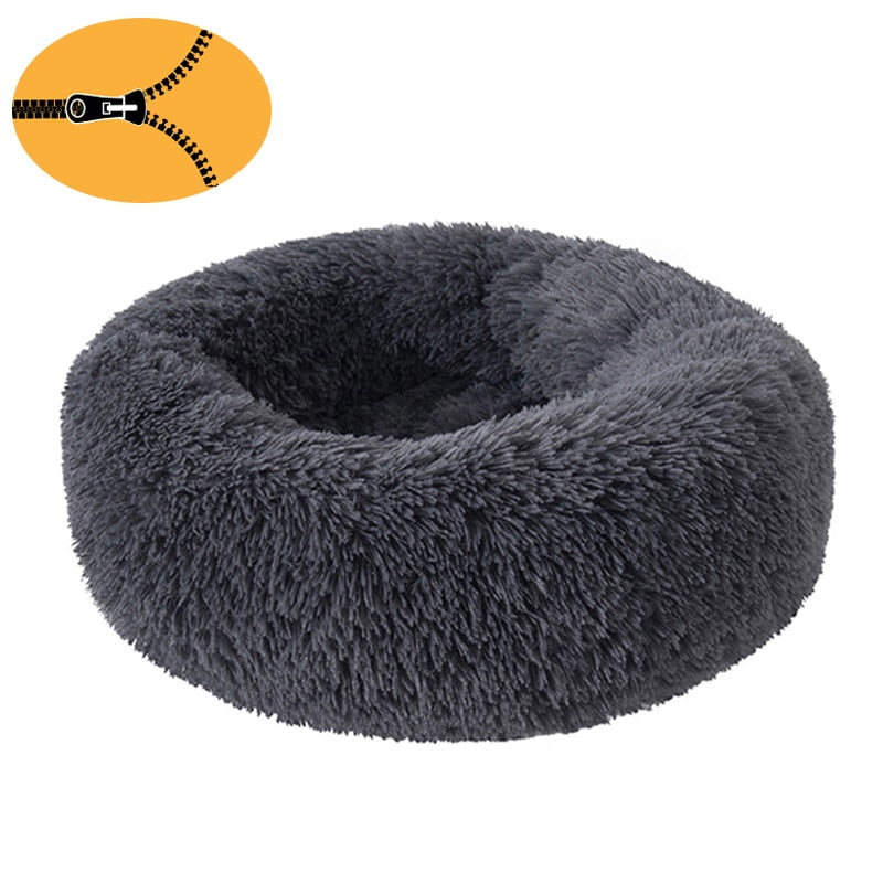 Lit rond moelleux déhoussable