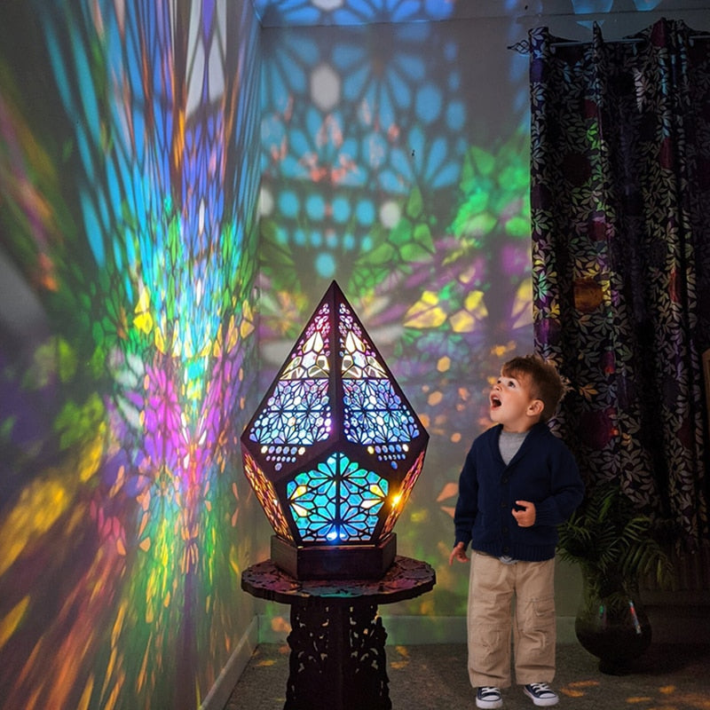 Lampe-LED-à-Projection