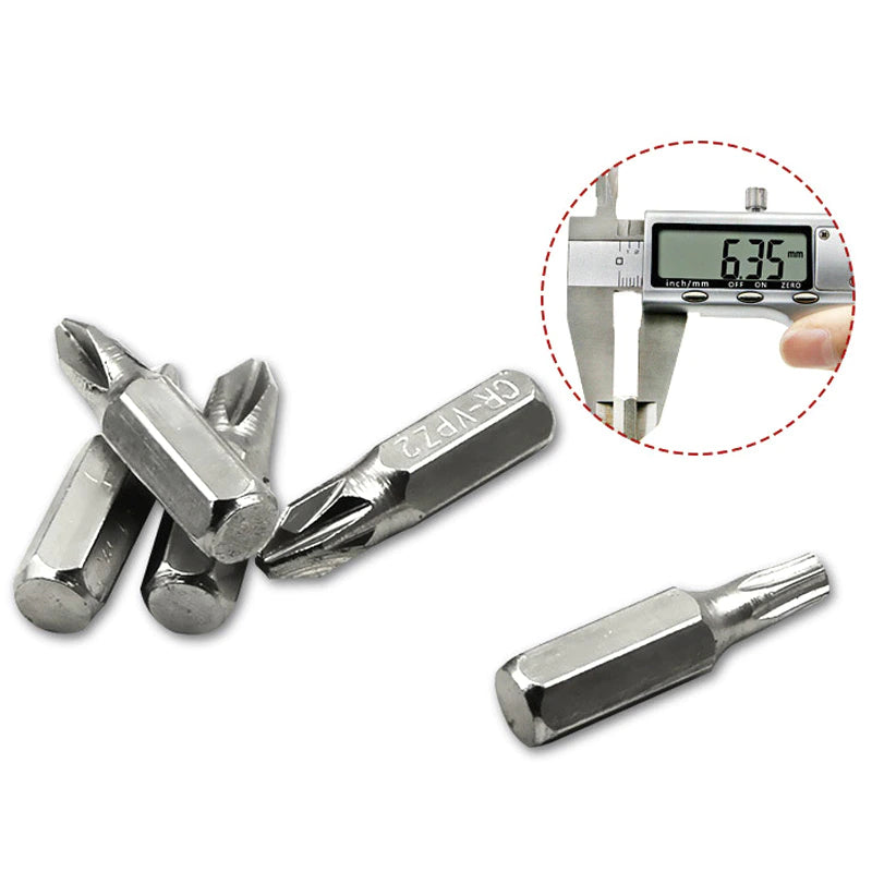 2 x Embout de tournevis hexagonal à Angle