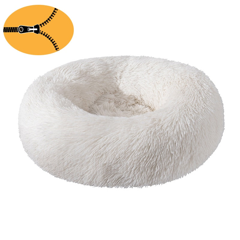 Lit rond moelleux déhoussable