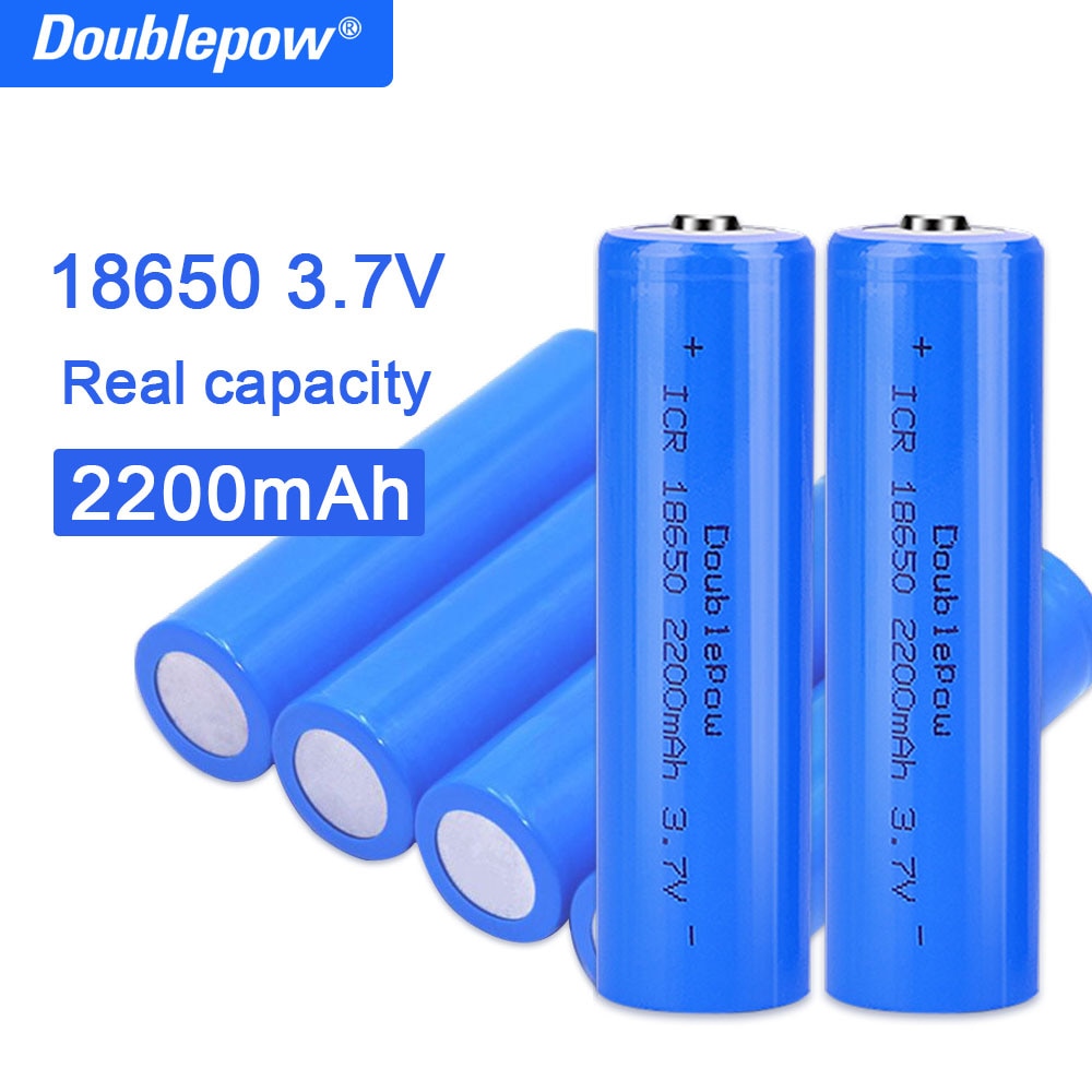 Pile Rechargeable 18650 3,7V 2200mAh Lithium