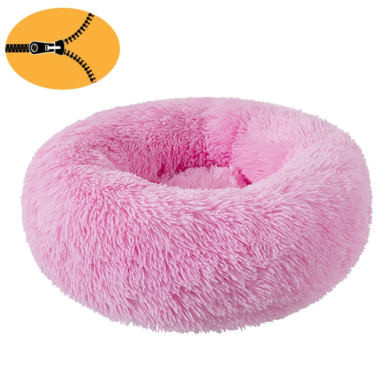 Lit rond moelleux déhoussable