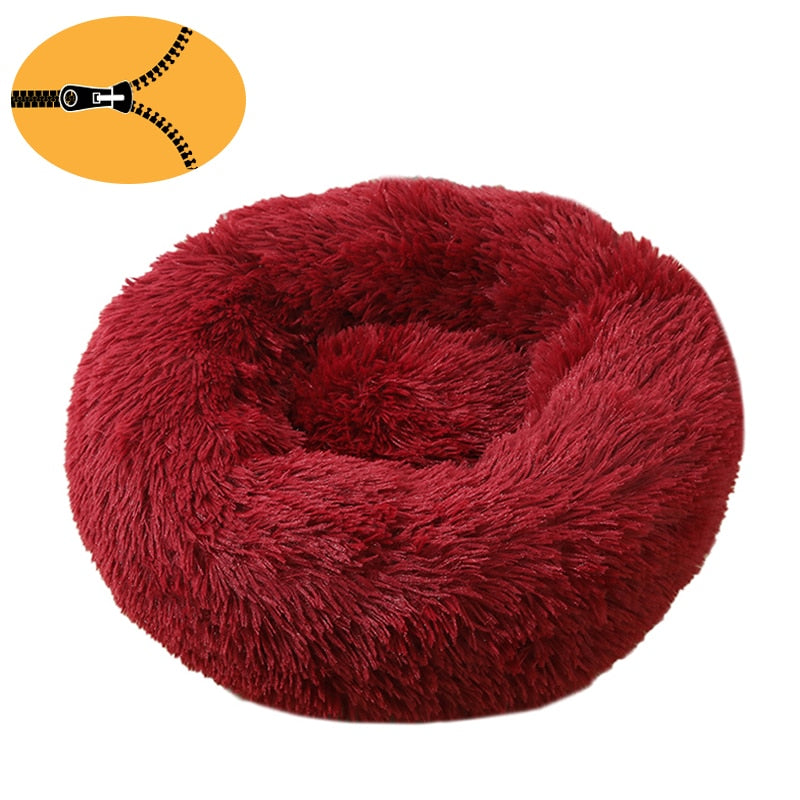 Lit rond moelleux déhoussable