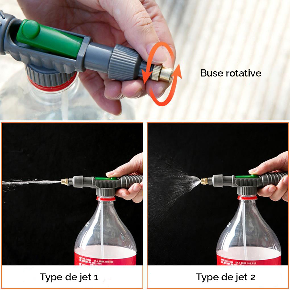 Pulvérisateur haute pression pour bouteille en plastique