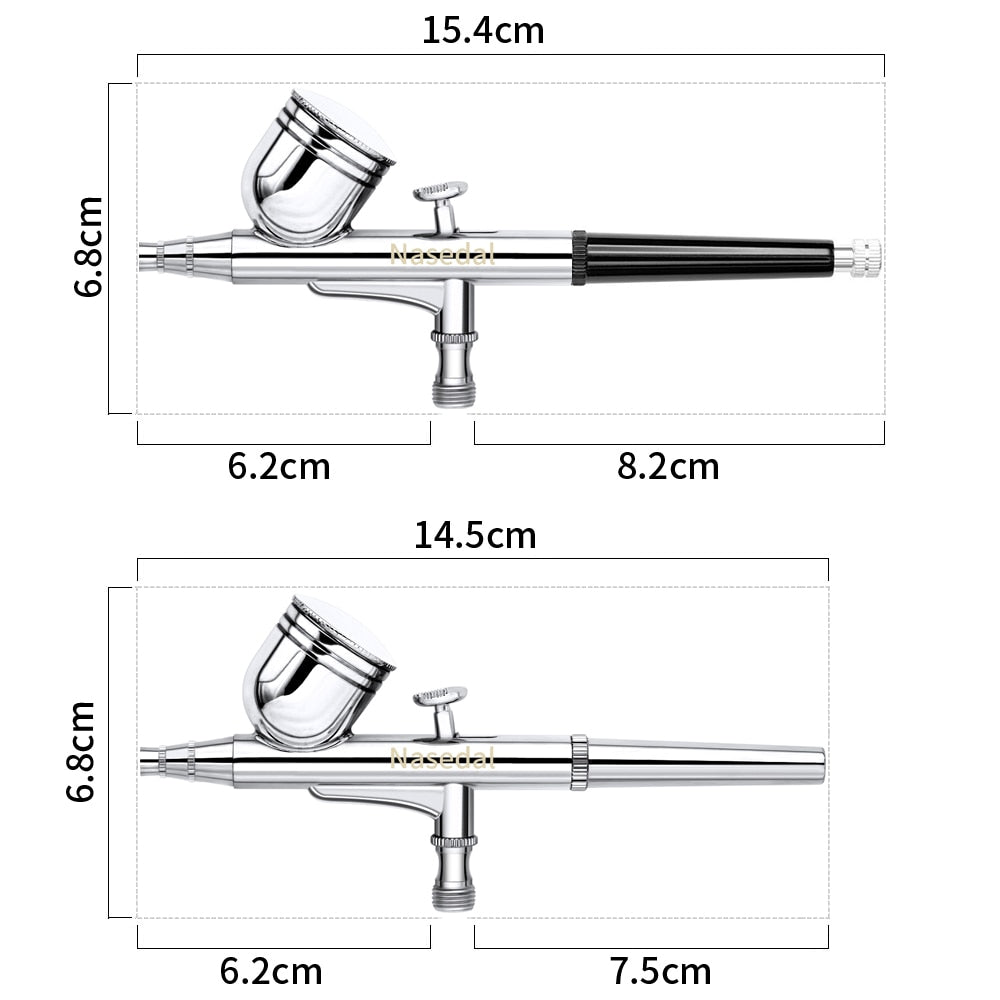 Pistolet à peinture aérographe