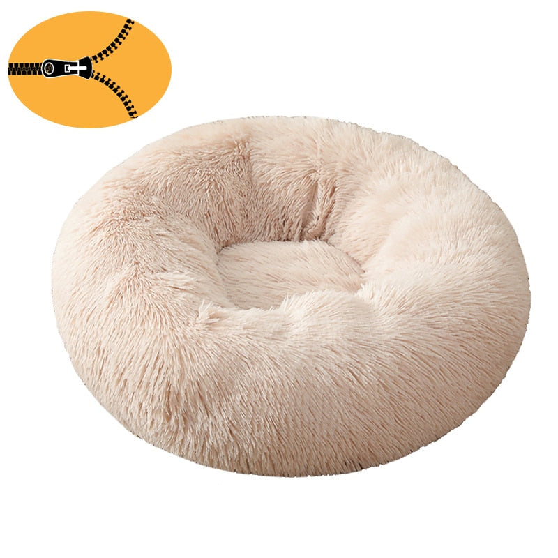Lit rond moelleux déhoussable