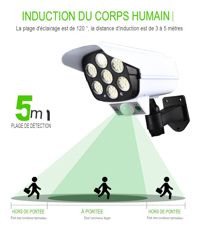 Lampe-LED-solaire-rotative-avec-système-PIR