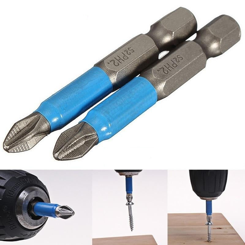 Jeu d'embouts de vissage anti-dérapants et magnétiques