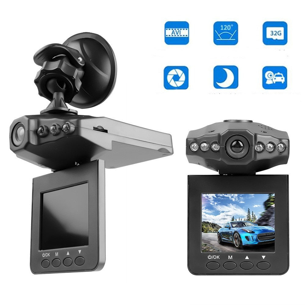 Vidéo embarquée OZZZO Camera auto voiture embarquée Full HD dashcam 2,4 4  go class 10