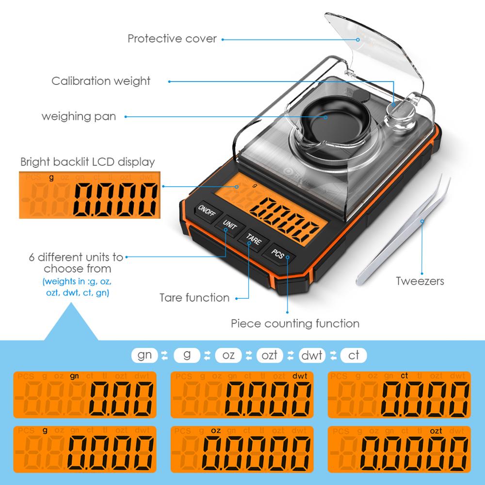 Mini balance numérique électronique