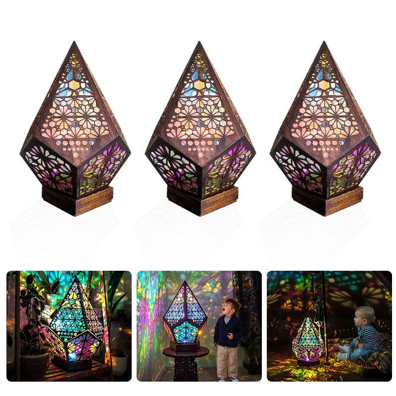 Lampe-LED-à-Projection