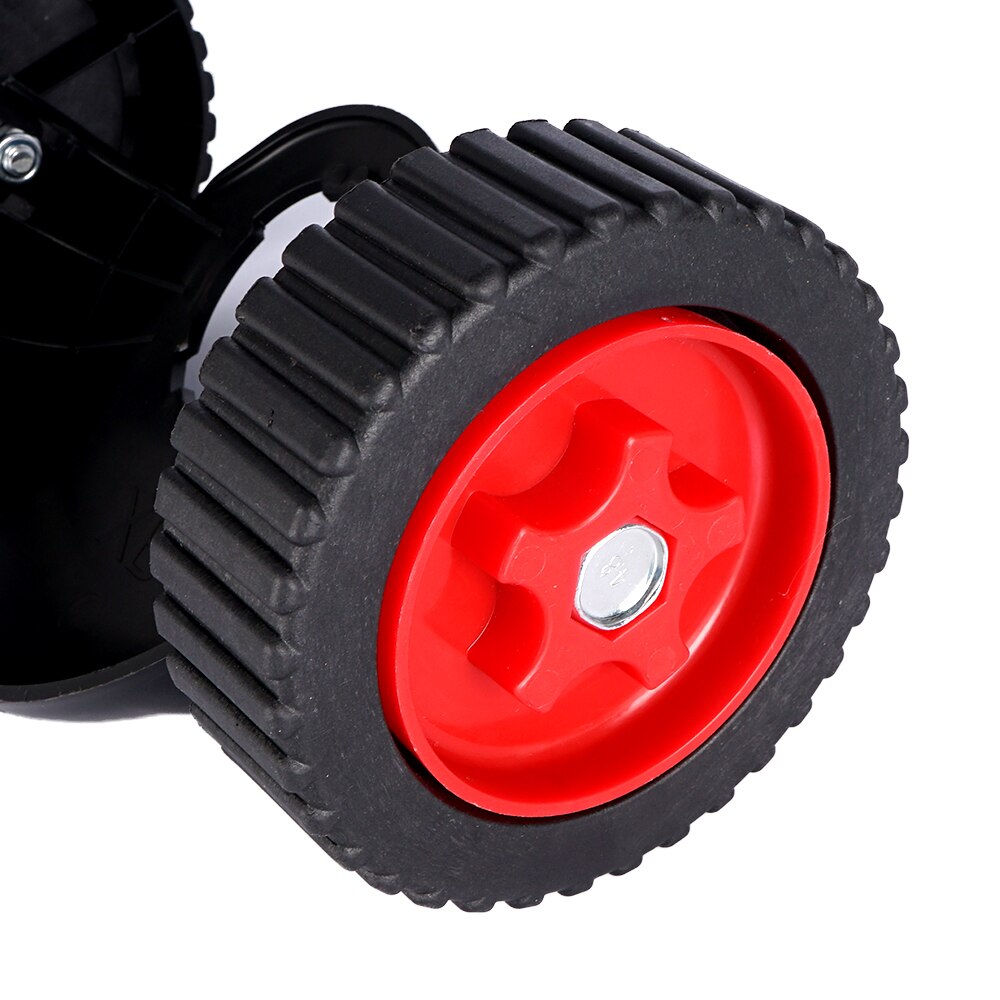 Roues universelles pour débrousailleuse