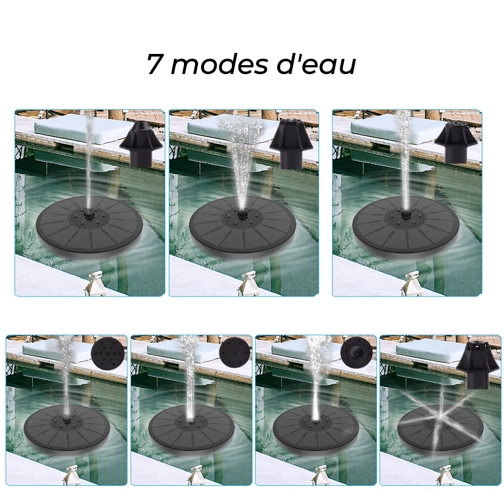 fontaine-solaire- à-leds