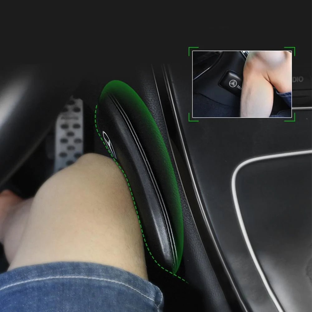 2x Coussin voiture repose genou confort+