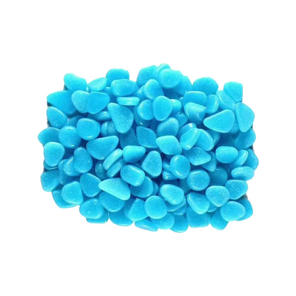 Galets décoratifs fluorescents