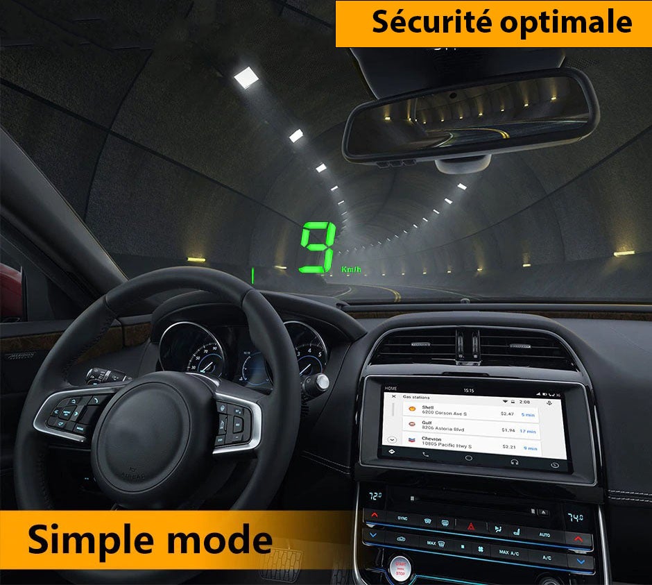 Projecteur de vitesse pour voiture