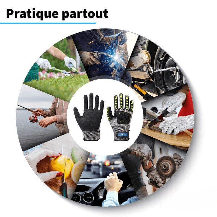 Gants ultra résistants pour bricolage