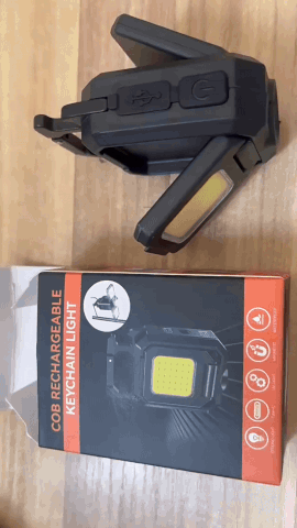 Mini lampe de poche LED PUISSANTE - Triple éclairage