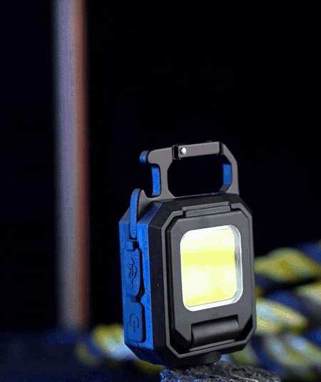 Mini lampe de poche LED PUISSANTE - Triple éclairage