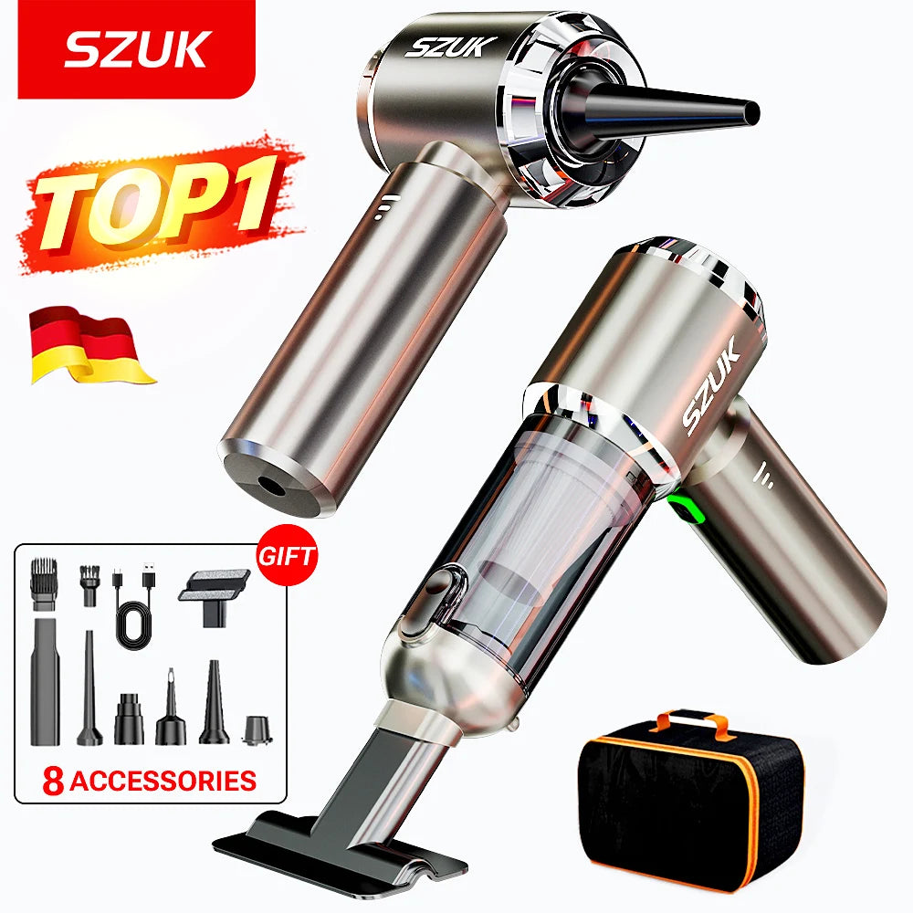 Mini Aspirateur Portatif 3 Vitesses - 985000Pa
