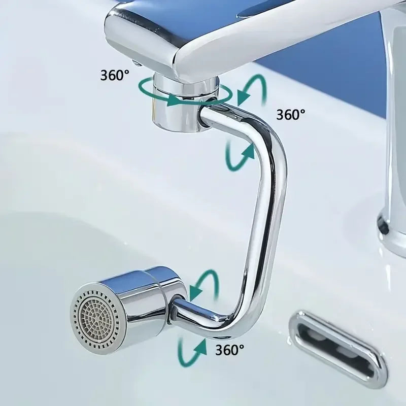 Extension de Robinet Pivotante 1080° – 2 Modes d’Eau