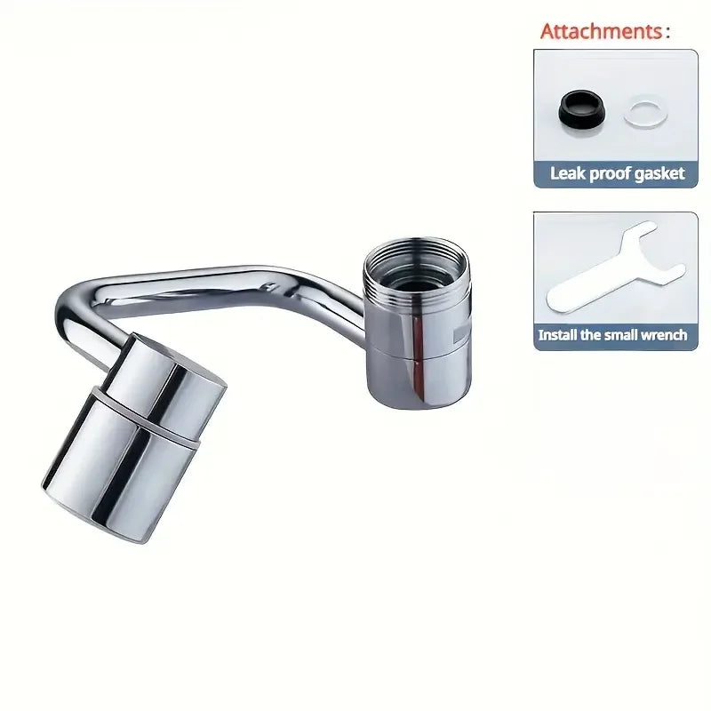 Extension de Robinet Pivotante 1080° – 2 Modes d’Eau