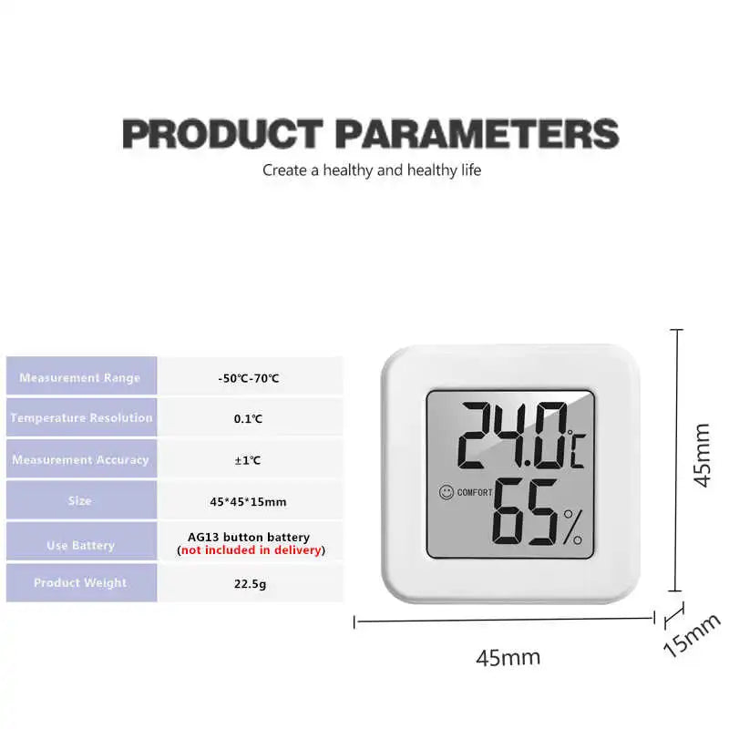 Mini Thermomètre Hygromètre