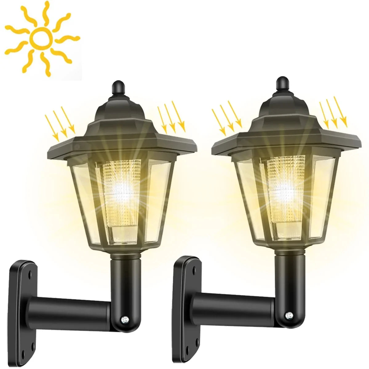 2x Lumière Chaude