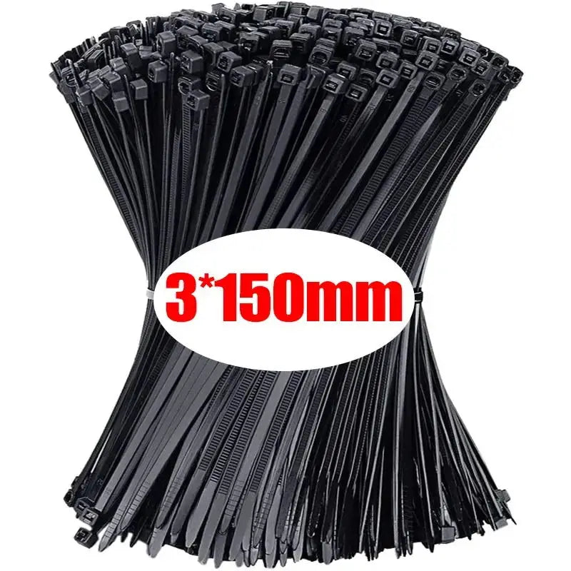 Black(3x150mm) / 200pcs