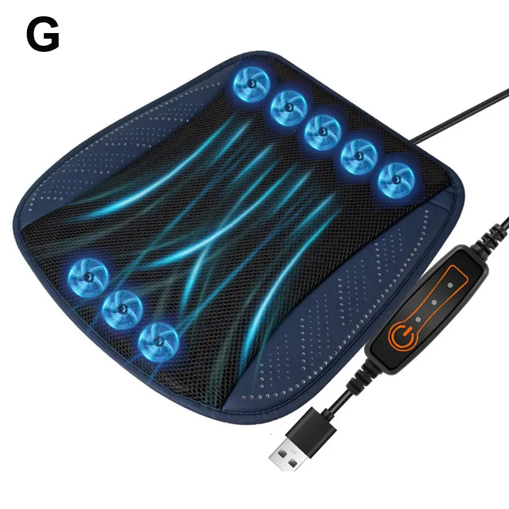 Coussin de Siège de Voiture Refroidissant USB