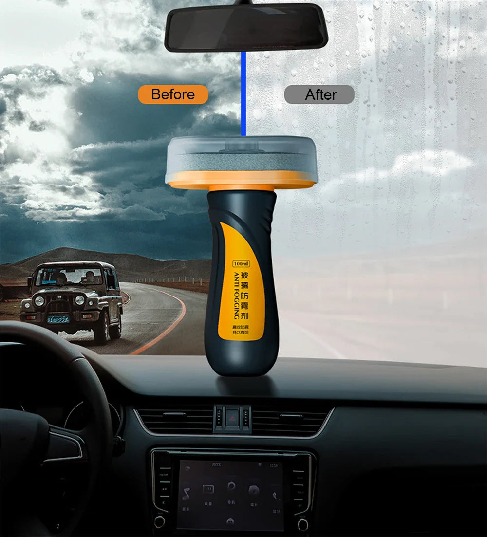 Lot de 3 Revêtements pour Voiture - Anti-buée, Anti-pluie & Anti-graisse