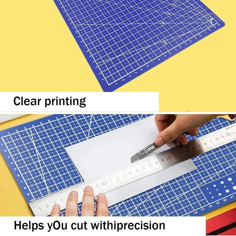 Tapis de découpe auto-cicatrisant en PVC A4 ou A3